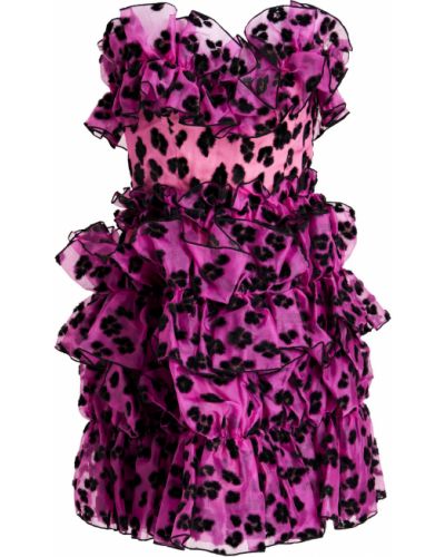Sukienka mini z jedwabiu Christopher Kane