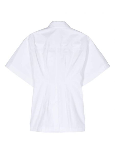 Bavlněná košile Sportmax bílá