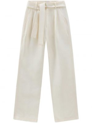 Pantalon droit Woolrich blanc