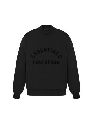 Свитер с круглым вырезом Fear Of God Essentials черный