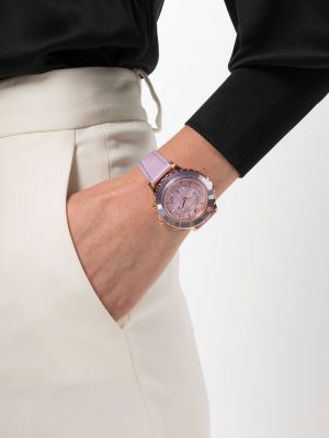 Laikrodžiai Swarovski violetinė