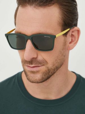Okulary przeciwsłoneczne Armani Exchange zielone