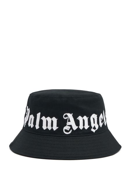 Chapeau en coton Palm Angels noir