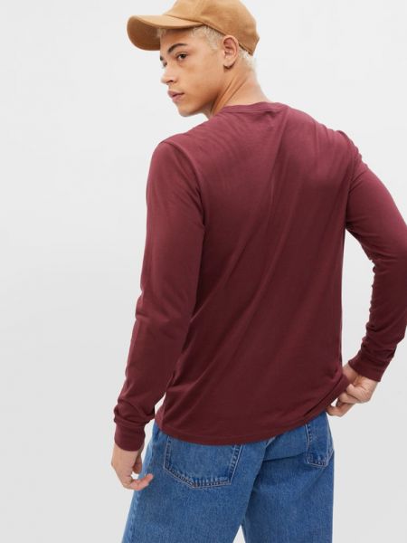 Tricou cu mânecă lungă Gap roșu
