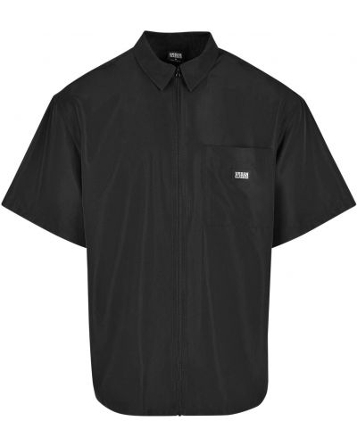 Nailoninė marškiniai Urban Classics juoda