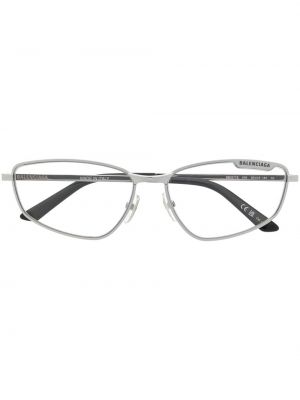 Brille mit sehstärke Balenciaga Eyewear silber