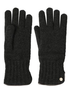 Кашемировые перчатки Giorgio Armani серые