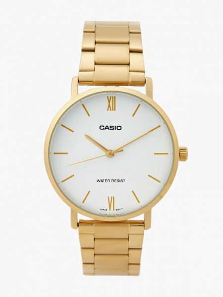Часы Casio золотые