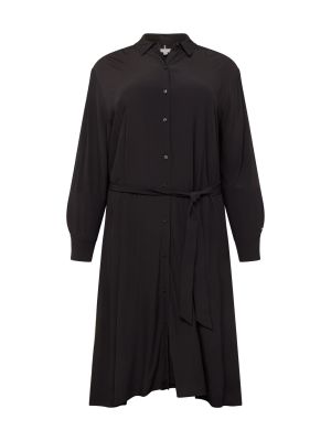 Košeľové šaty Tommy Hilfiger Curve čierna