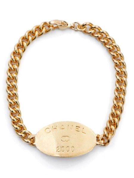 Bracelet Chanel Pre-owned doré
