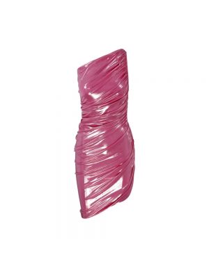 Sukienka mini Norma Kamali różowa