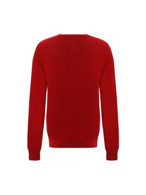 Jersey de lana de tela jersey Balmain rojo