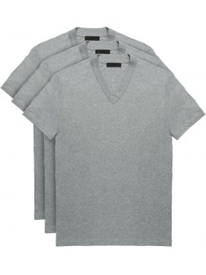 Camiseta Prada gris