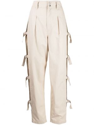 Kalhoty Isabel Marant Etoile bílé