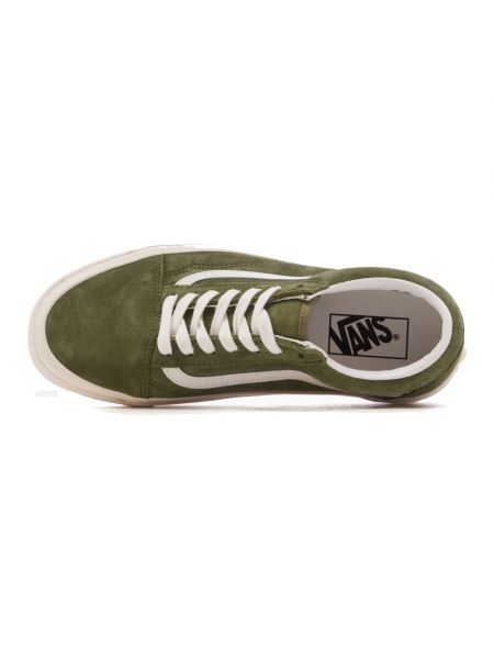 Sneakersy zamszowe Vans zielone