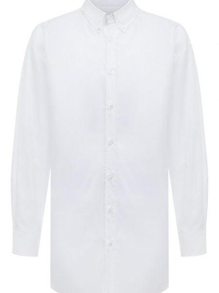 Хлопковая рубашка Maison Margiela белая