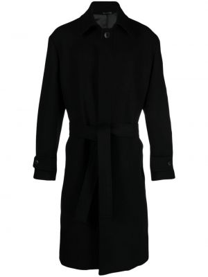 Vlněný kabát Costumein černý