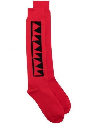 Памучни чорапи Comme Des Garçons Homme Plus червено
