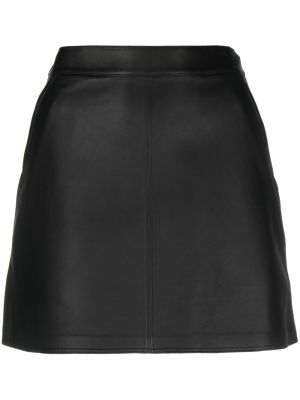 Černé kožená sukně Theory