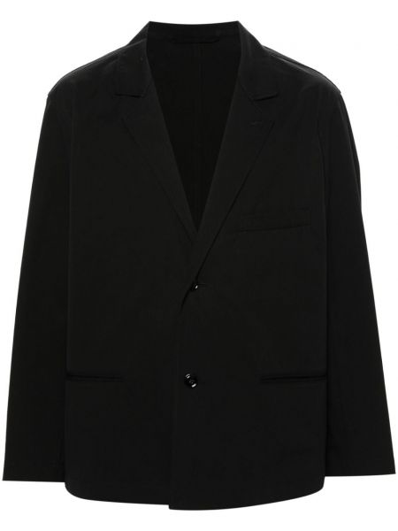 Bavlněné sako Lemaire černé