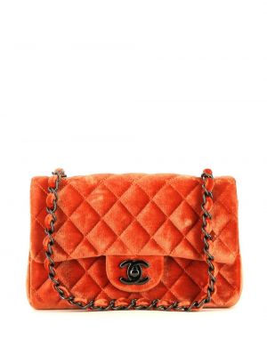 Чанта за ръка Chanel Pre-owned оранжево