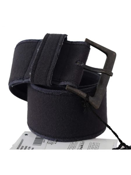 Cinturón de cuero bootcut con hebilla Ermanno Scervino negro