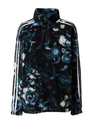 Puli iz flisa s cvetličnim vzorcem s potiskom Adidas Originals