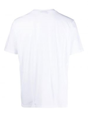 Raštuotas medvilninis marškinėliai Botter balta