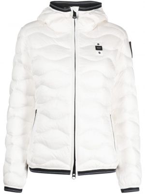 Dūnu jaka ar kapuci Blauer balts