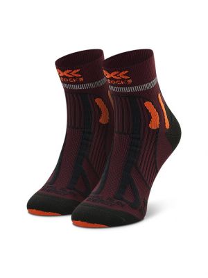 Чорапи X-socks винено червено