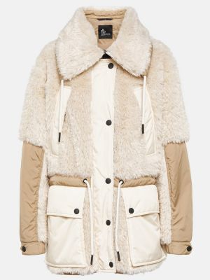 Giacca sci Moncler Grenoble beige