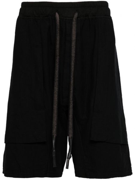 Shorts en coton Isaac Sellam Experience noir
