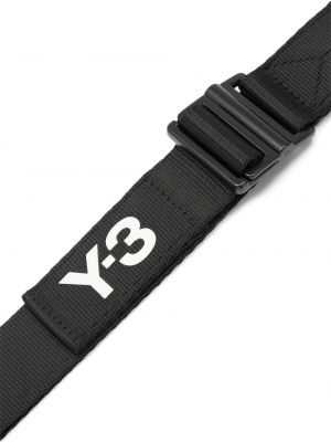 Cinturón con hebilla Y-3 negro