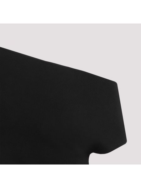 Camiseta de viscosa Bottega Veneta negro