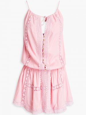 Mini ruha Melissa Odabash - Rózsaszín