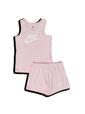 Survêtement en coton en jersey Nike rose