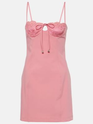 Mini vestido Blumarine rosa