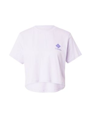 Športové tričko Columbia fialová
