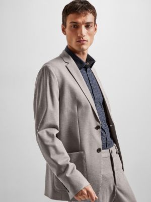 Costume Selected Homme gris