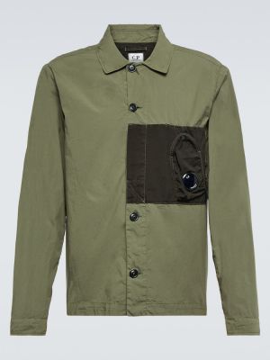 Camisa de algodón C.p. Company verde