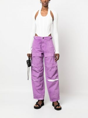 Pantalon cargo avec poches Darkpark violet