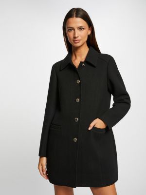 Priliehavý kabát Morgan čierna