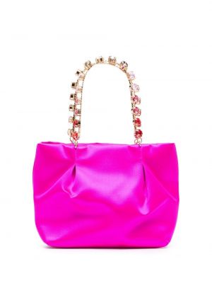 Borsa shopper con cristalli Aquazzura