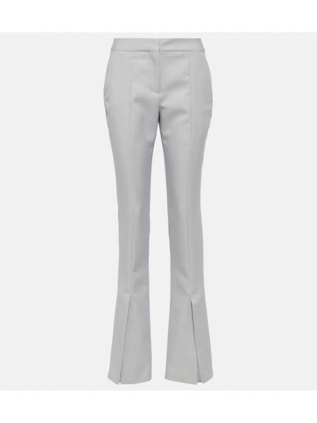 Παντελόνι με ίσιο πόδι σε στενή γραμμή Off-white
