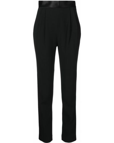 Pantaloni skinny fit Galvan negru