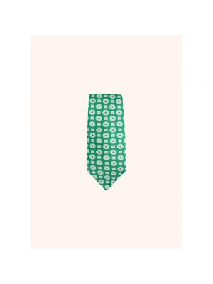 Krawatte Kiton grün