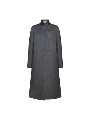 Płaszcz wełniany Fendi - szary