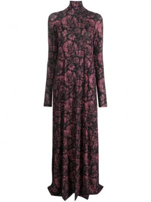 Večernja haljina s cvjetnim printom s printom Christian Wijnants