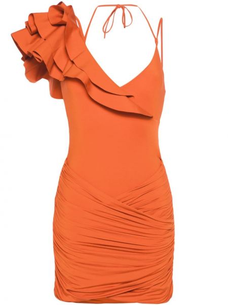Mini suknele Maygel Coronel oranžinė