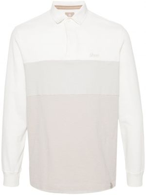 Poloshirt med broderier Boggi Milano